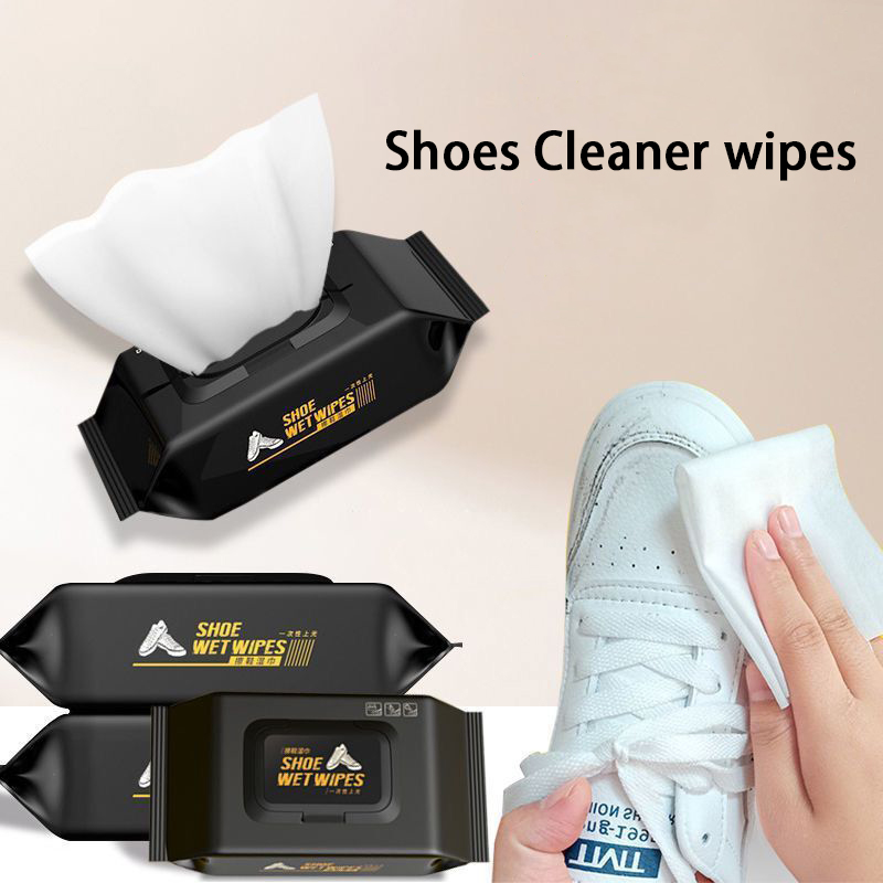 On Sneaker Care - ผ้าเช็ดทําความสะอาดรองเท้า ผ้าเช็ดทําความสะอาดรองเท้าผ้าใบ แบบพกพา ผ้าเช็ดทําความสะอาดทรงพลังแบบใช้แล้วทิ้ง ผ้ารองเท้าทํางานบนรองเท้าสีขาว