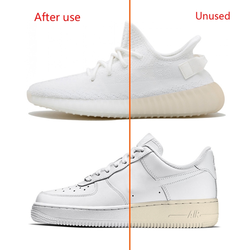 On Sneaker Care - 2 Pcs Anti Oxidation Whitening รองเท้าปากกาสำหรับรองเท้าผ้าใบหนังหนังนิ่มผ้าโฟมรองเท้า