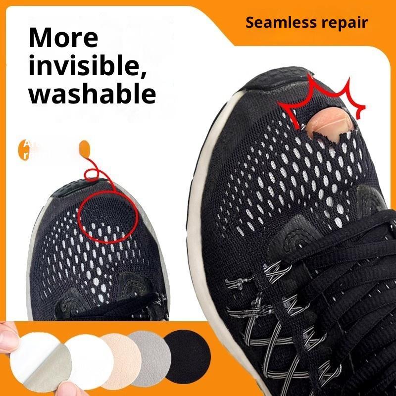 Care For Sneaker - แผ่นปะซ่อมรองเท้าแบบไม่ต้องใช้กาว กันน้ำ ทนต่อการซัก สำหรับซ่อมรองเท้าตาข่าย รองเท้าวิ่ง และรองเท้าลำลอง