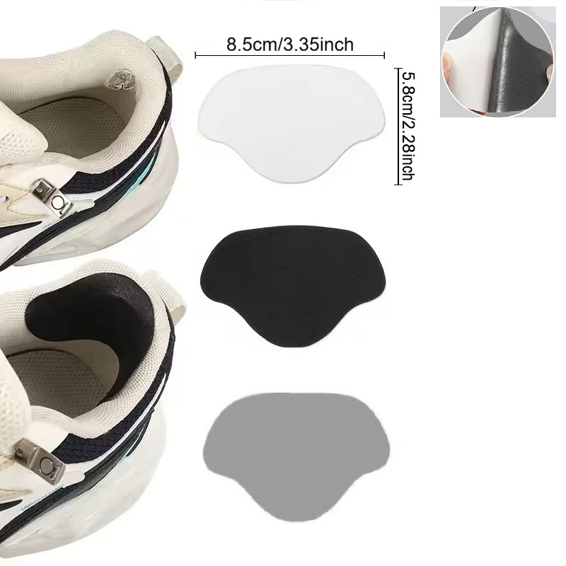 On Sneaker Care - แผ่นปิดป้องกันส้นเท้าแบบมีกาวในตัว 2/6/12/24 ชิ้น สำหรับรองเท้ากีฬา รองเท้าผ้าใบ รองเท้าส้นสูง