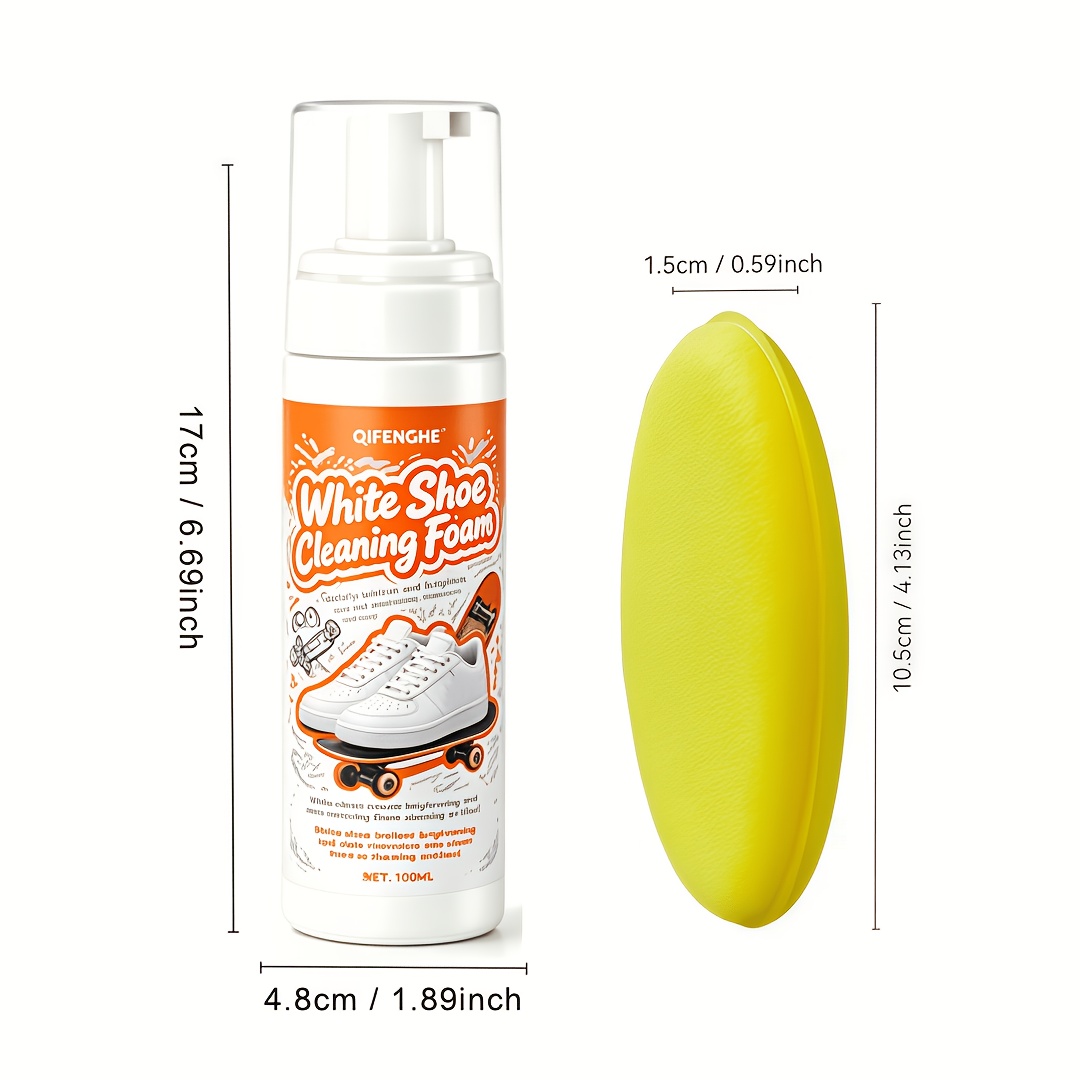 โฟมทำความสะอาดรองเท้าสีขาวแบบพ - Care For Sneaker บทวิจารณ์และราคา