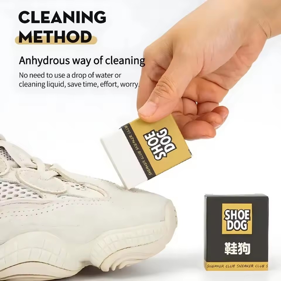 ยางลบรองเท้าแบบพกพารองเท้า Shi - Sneaker Cleaner บทวิจารณ์และราคา