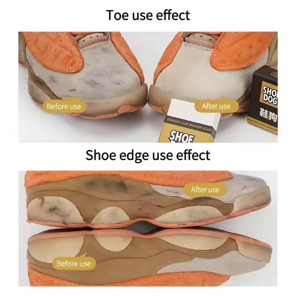 ยางลบรองเท้าแบบพกพารองเท้า Shi - Sneaker Cleaner บทวิจารณ์และราคา