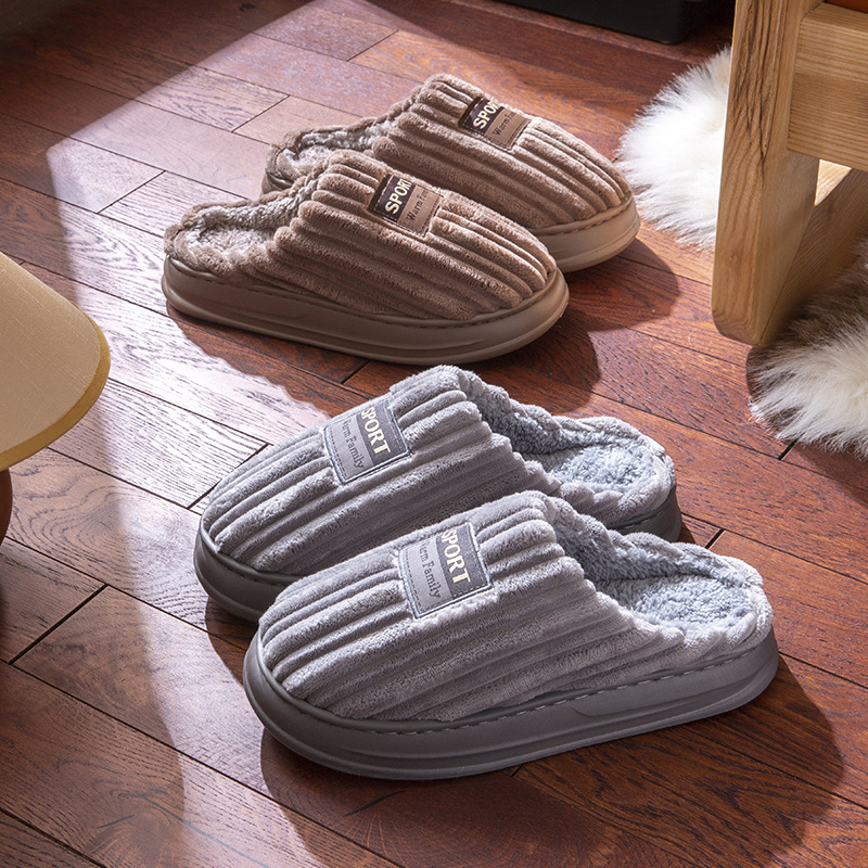 รองเท้าแตะหนังกลับลายทางสำหรับ - Insole Memory Foam บทวิจารณ์และราคา