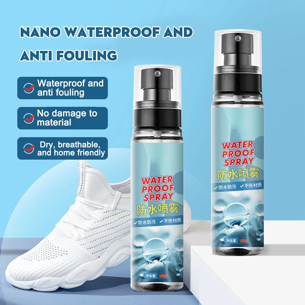 100ml สเปรย์กันน้ํารองเท้ากันฝ - Sneaker Protector Spray บทวิจารณ์และราคา