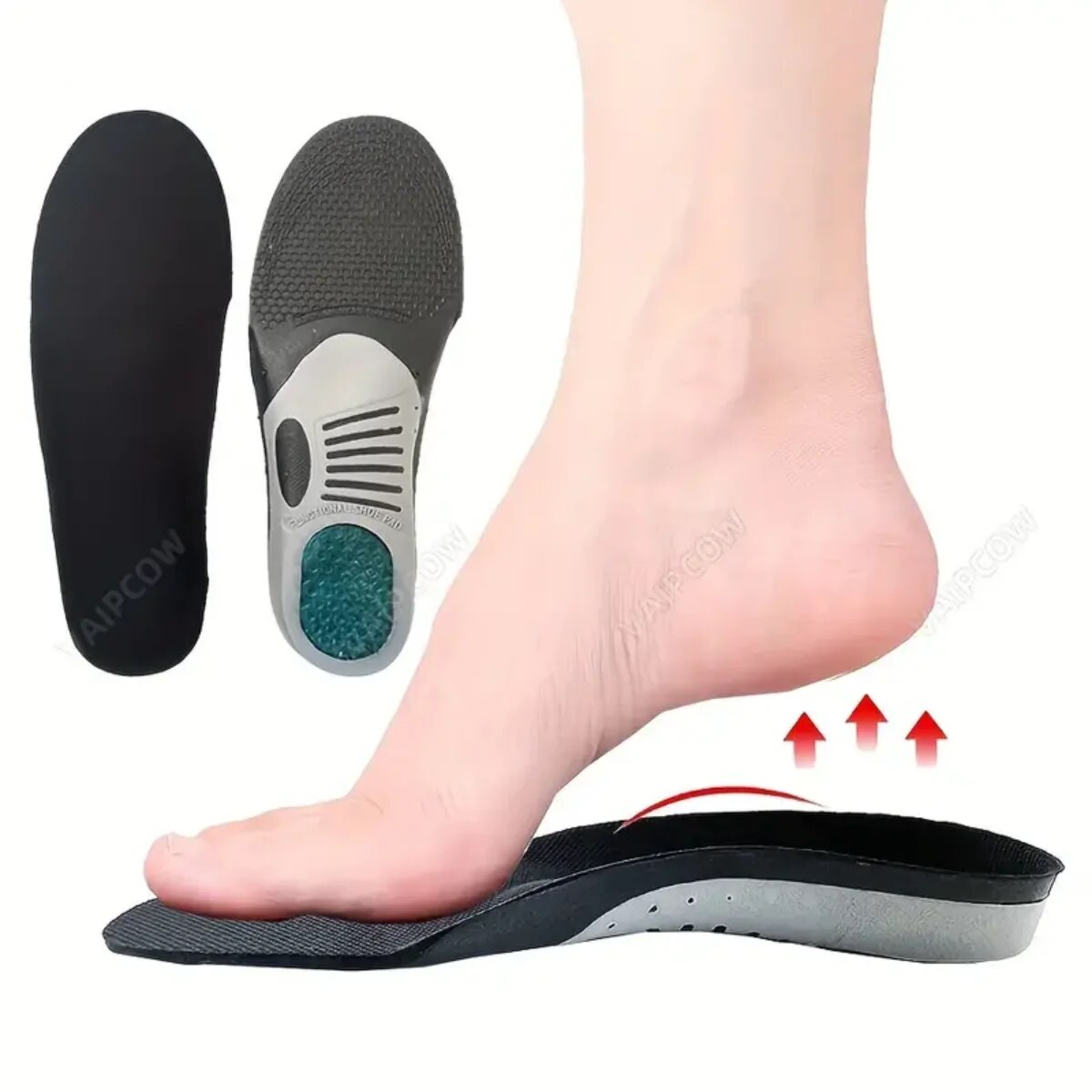 แผ่นรองรองเท้าเพื่อสุขภาพเท้าแ - Care For Sneaker บทวิจารณ์และราคา