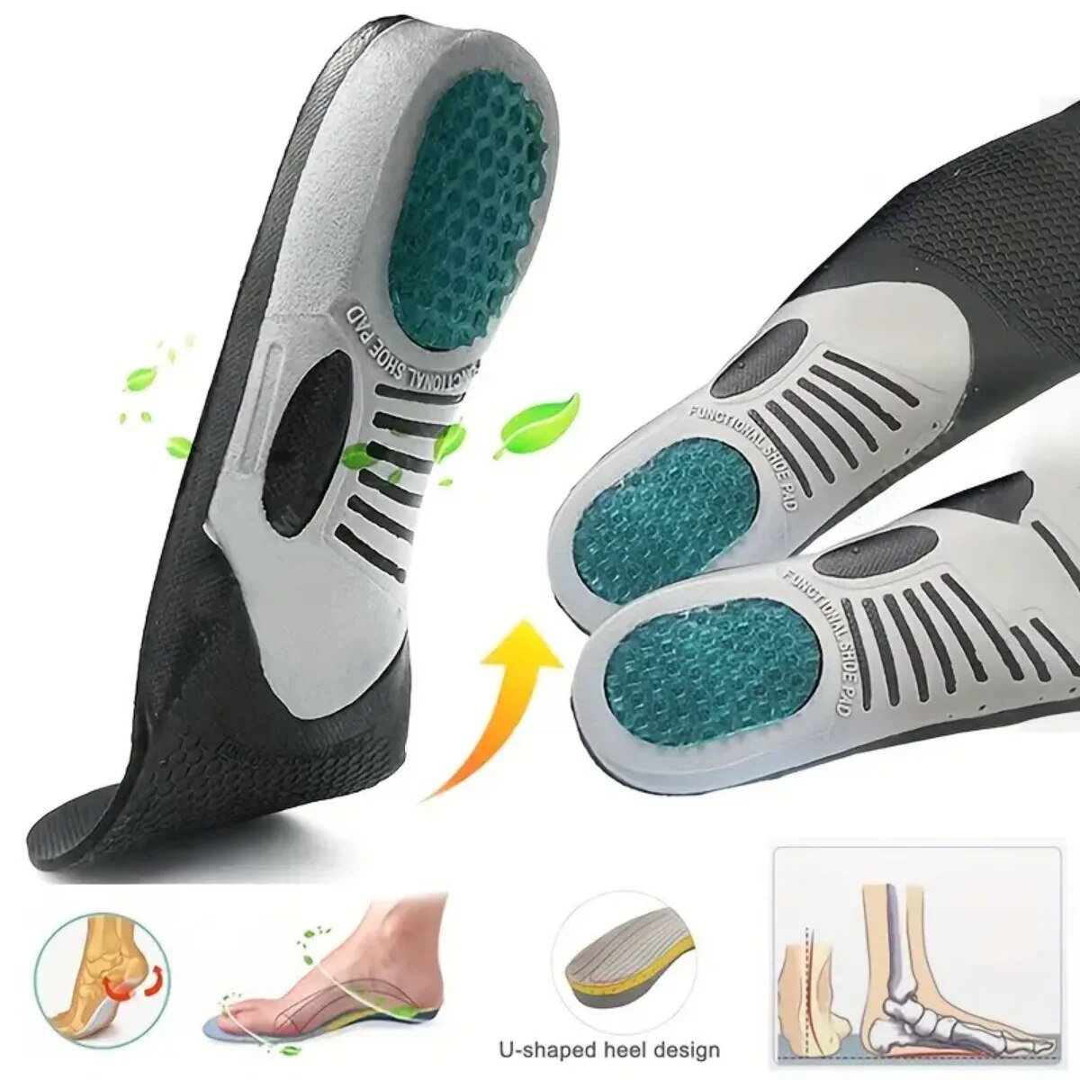 แผ่นรองรองเท้าเพื่อสุขภาพเท้าแ - Care For Sneaker บทวิจารณ์และราคา