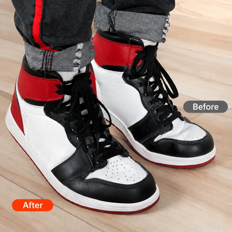 แผ่นรองกันยับปลายรองเท้า ป้องก - Sneaker Protector Spray บทวิจารณ์และราคา