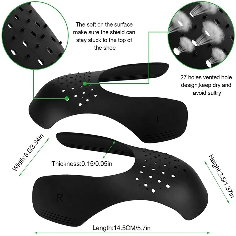 แผ่นกันยับรองเท้า 4/8 ชิ้น - ป - Sneaker Crease บทวิจารณ์และราคา