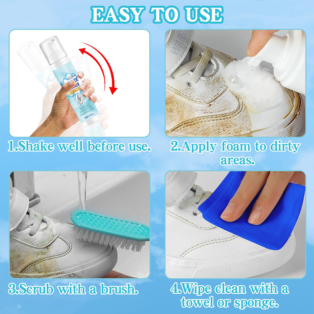 ชุดทำความสะอาดรองเท้า น้ำยาทำค - Sneaker Cleaner บทวิจารณ์และราคา